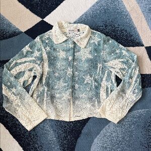Origami Chic Star Lace Jacket